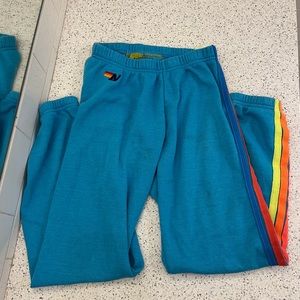 Aviator nation neon sweatpants